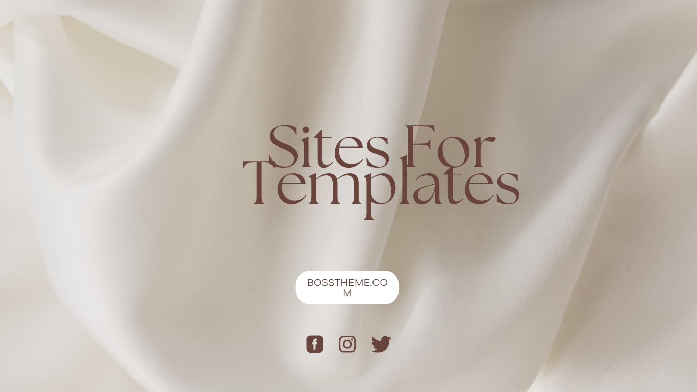 Sites for Templates